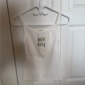 Noble Baby White Camisole Top